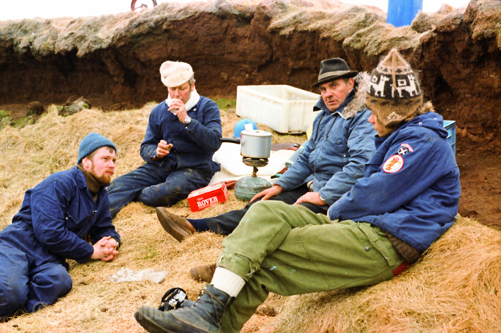 Þorvaldur, Bjarni, Sölvi og Hjörtur.